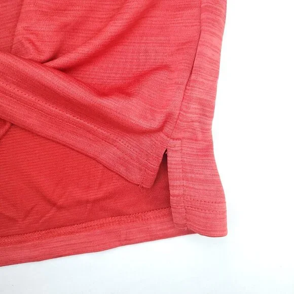 Free Country Polo Shirt Mens Large Red Ultimate Comfort Golf Short Sleeve - Picture 5 of 12